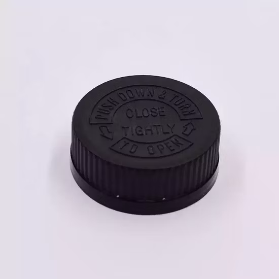 Embalaje 2 oz 4 oz tarro de vidrio colorido arco tapa resistente a niños/tarro a prueba de niños/botella a prueba de niños